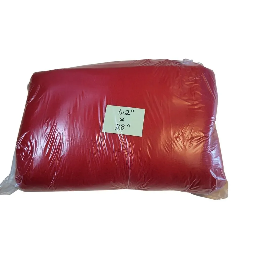Red Fleece Fabric 62 x 28